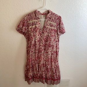 Anthropologie short sleeve dress